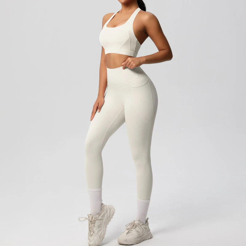 Crisscross back sports bra set11 Crisscross back sports bra set11